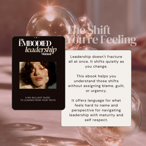 Embodied Leadership: A Guide to Rediscovering Your Power in Midlife