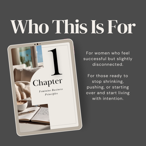 The Magnetic Feminine: A 64-Page Business Guide for Confidence, Style & Mindset