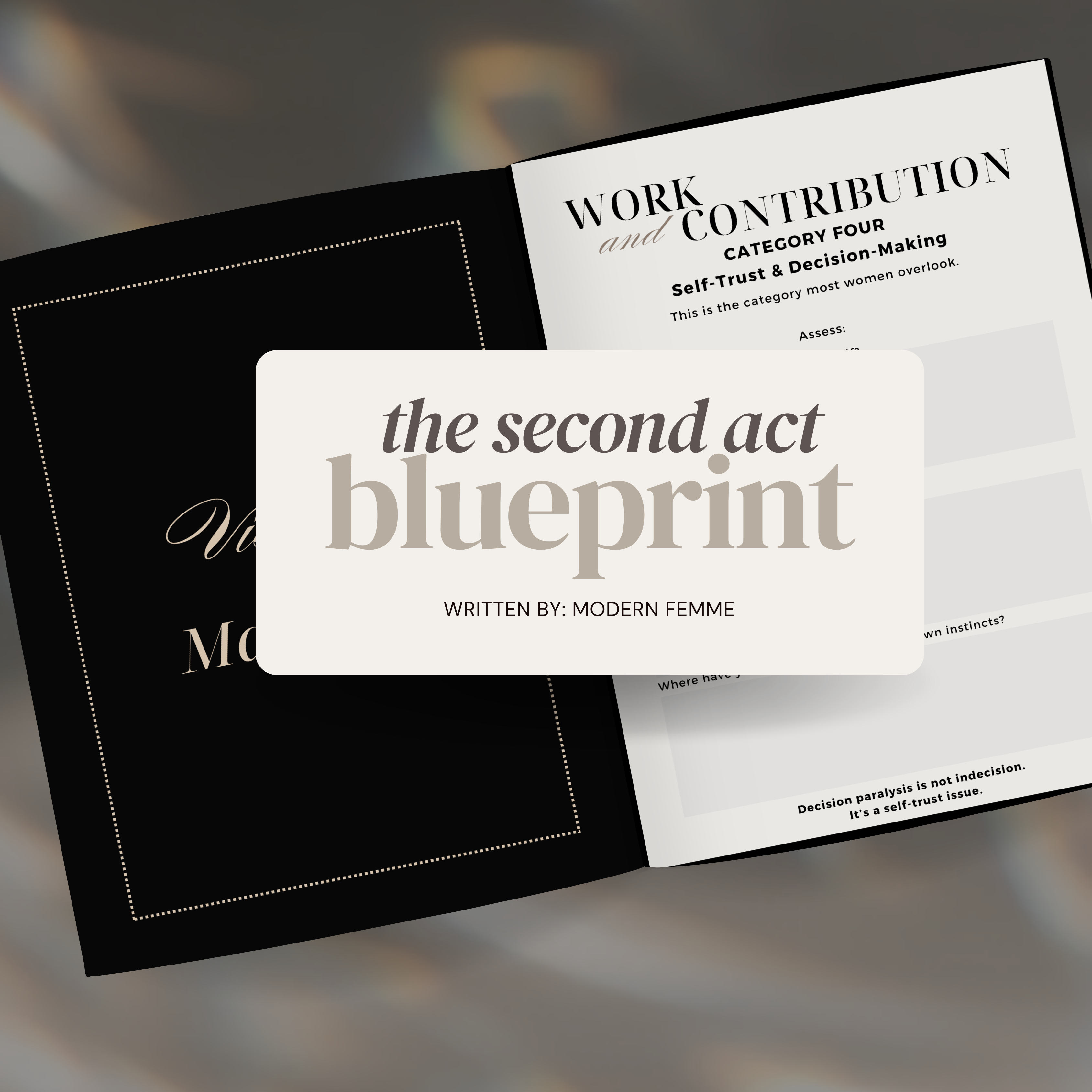 The Second Act Blueprint: A 52-Page Guide to Designing Your Next Chapter